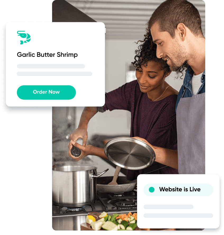 Garlic Butter Shrimp website